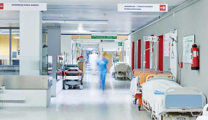 A hospital interior