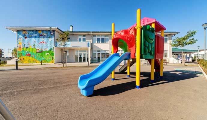 A school playground