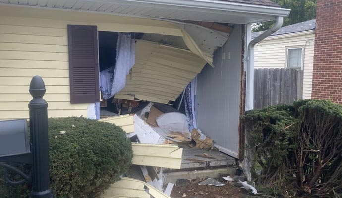 Storm damage damage property