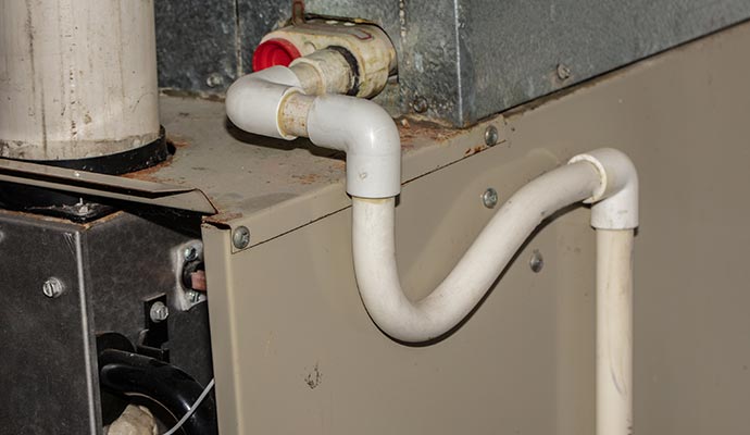 A/C unit drain