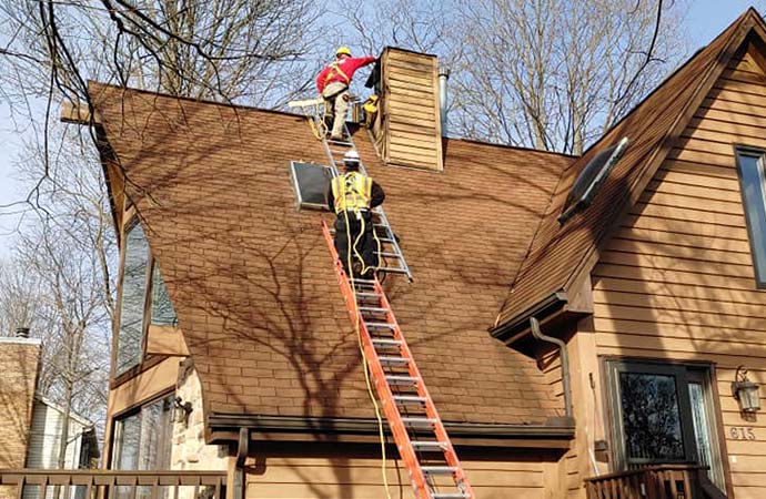 board up Chimney