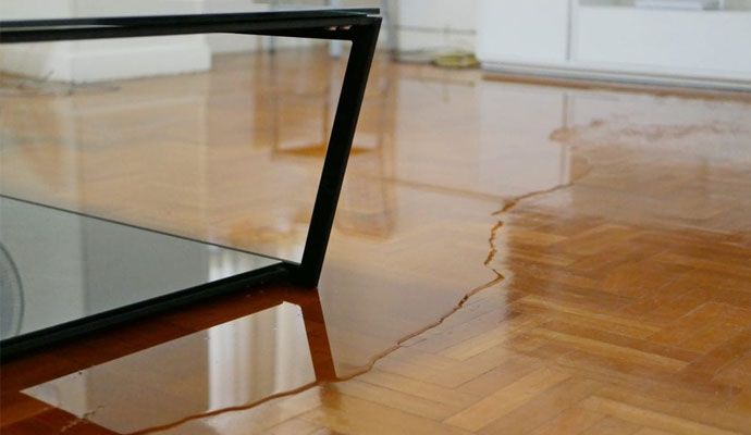 Water damage wooden floor Water damage wooden floor